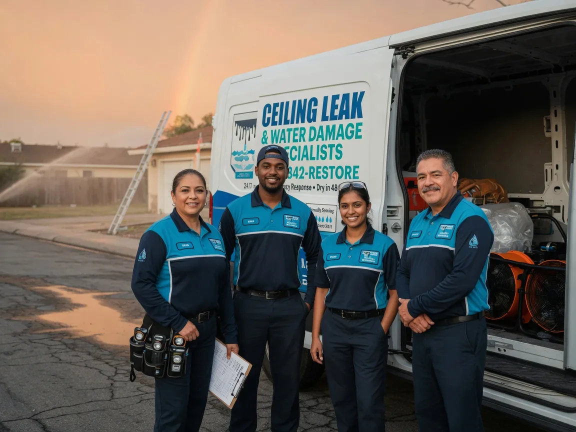 Ceiling Leak Cleanup company in Oliver, PA